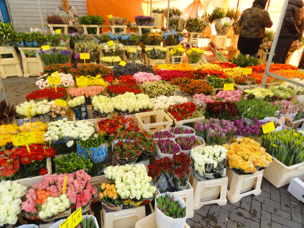 Bloemenmarkt--Amsterdam's famous flower market